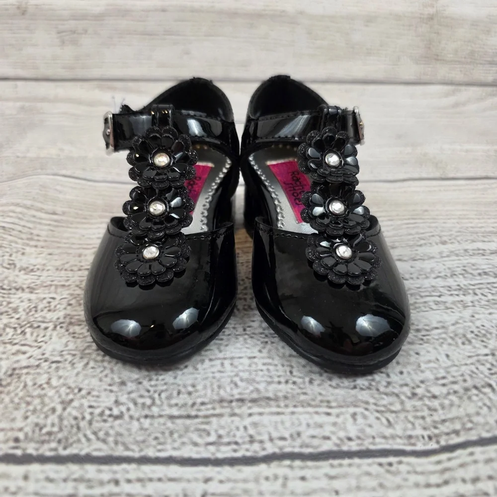 Rachel. Shoes Kids Black Dress Shoes